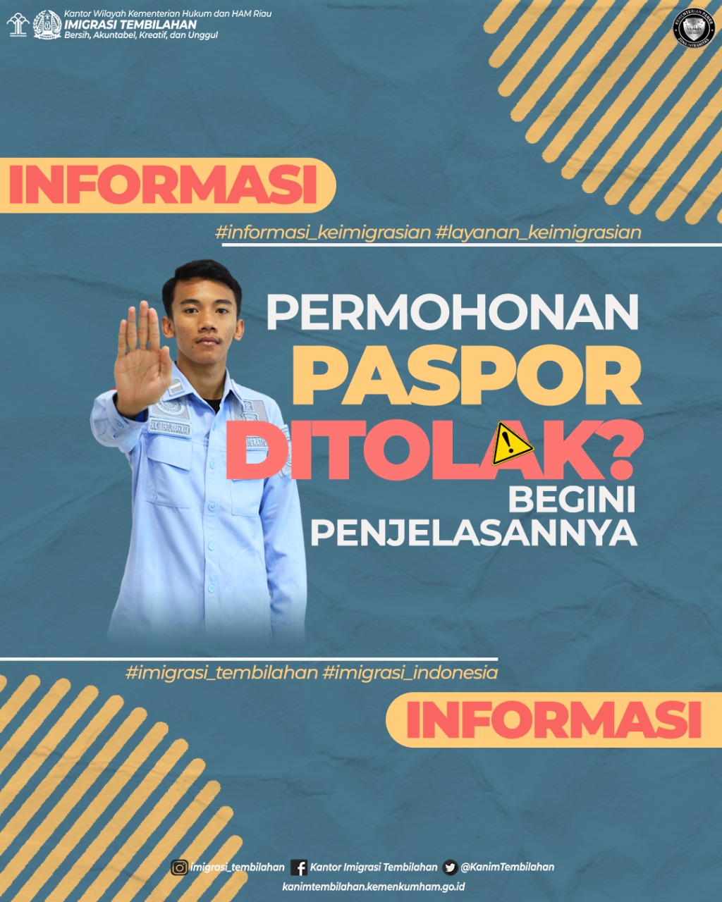 Permohonan Paspor kamu ditolak ? Begini Penjelasannya!